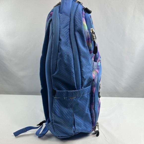 High Sierra Multicolor Backpack with Blue Accents - Picture 2 of 16